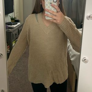 Knit sweater
